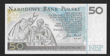 Polen. - 50 and 20 Zlotych 2005, 2009 - Pick 178 and 181