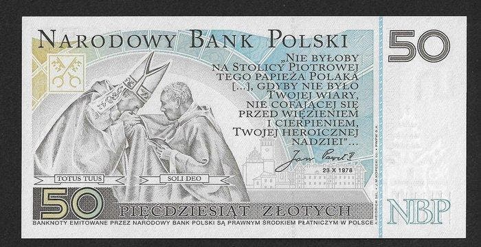 Polen. - 50 and 20 Zlotych 2005, 2009 - Pick 178 and 181, Postzegels en Munten, Bankbiljetten | Europa | Niet-Eurobiljetten