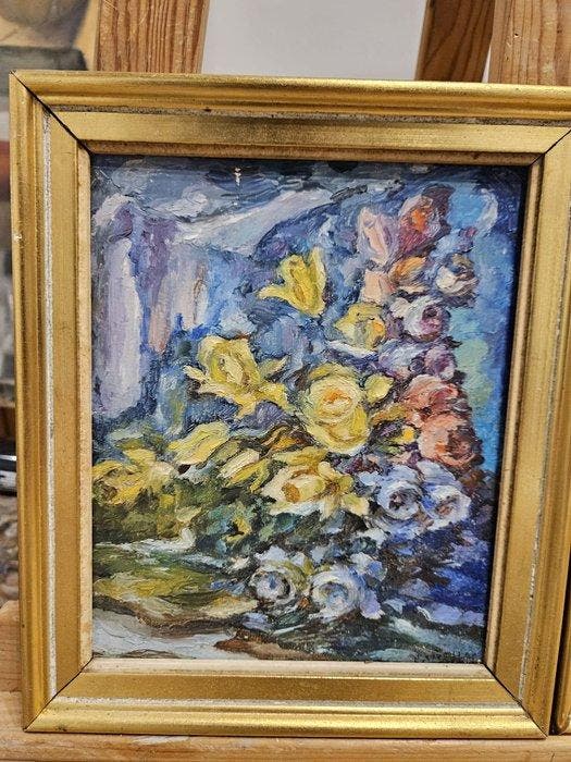 Europese school (XX) - Vanitas fauvista, Antiek en Kunst, Kunst | Schilderijen | Klassiek