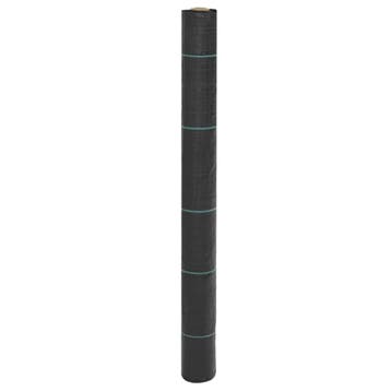 vidaXL Worteldoek 1x50 m polypropeen zwart, Tuin en Terras, Verzenden, Nieuw