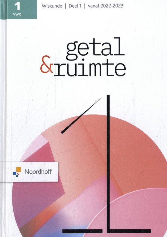 1 vwo / Getal en Ruimte / leerboek 9789001304027, Boeken, Wetenschap, Zo goed als nieuw, Verzenden