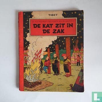 Chick Bill - De kat zit in de zak - 1954, Eén stripboek, Verzenden, Gelezen, Gascard, Gilbert.