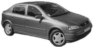 Opel Astra G Zwart Koplamp Links (Koplampen), Auto-onderdelen, Verlichting, Nieuw, Verzenden