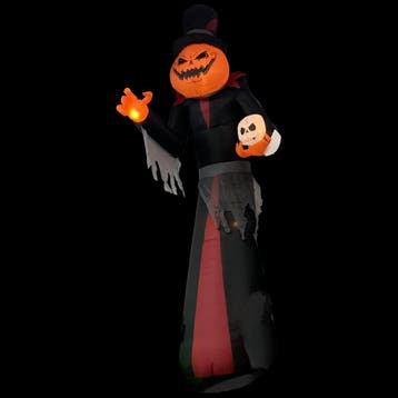 Halloween Decoratie Opblaasbare Pompoen Met Licht, Nieuw