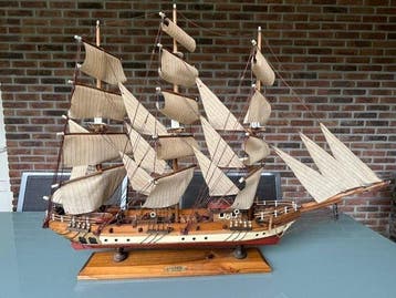 Maritieme objecten - onbekend - Hout- Clipper Siglo XIX, Antiek en Kunst