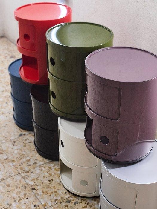 Kartell - Anna Castelli Ferrieri - Conteneur - Componibili, Antiquités & Art, Antiquités | Meubles | Chaises & Canapés