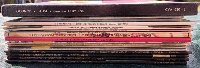 André Cluytens - 1 x box set + 17 x albums - Diverse titels, Cd's en Dvd's, Vinyl Singles