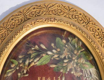Parure de tête - Ancienne couronne de mariage Art Nouveau
