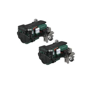 Bieden: Volvo Penta D6-380 380 HP Twin Engine Kit Diesel In, Ophalen of Verzenden, Nieuw