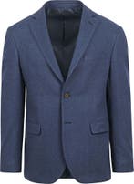 Suitable Tweed Colbert Mid Blauw maat Maat 48/50 (M) Heren, Nieuw, Suitable, Verzenden, Maat 48/50 (M)