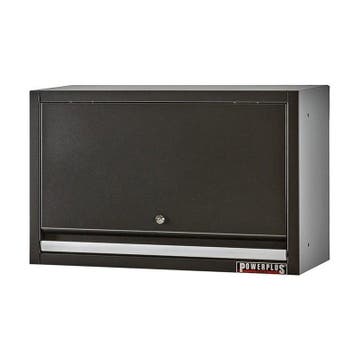 Wandkast / hangkast zwart 72 x 28 x 40 cm en klep met, Ophalen of Verzenden, Nieuw