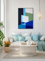 Alejandro Valdes - Intersección Azul III - XL