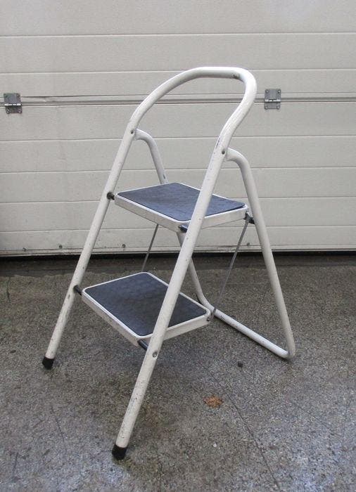 Huishoudtrap Brabantia TA-5, met 2 treden, Ladder, Trap, Zakelijke goederen, Kantoor en Winkelinrichting | Winkel en Inventaris