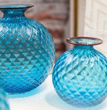 Venini - Venini Studio - Vaas - Balloton Fiori - Muranoglas