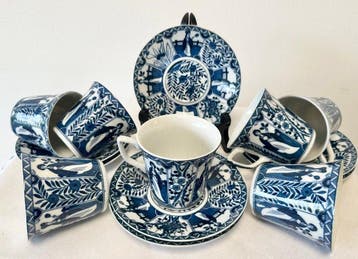 Mosa Factory - Beautiful Antique - Koffieservies voor 10