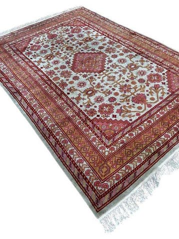 Vloerkleed - 355 cm - 245 cm - Handgemaakt Chinees tapijt, Huis en Inrichting, Nieuw