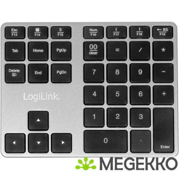 LogiLink ID0187 numeriek toetsenbord Universeel Bluetooth, Computers en Software, Verzenden, Nieuw