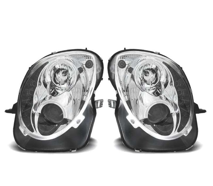 PHARES DAYLIGHT POUR ALFA ROMEO MITO 08-19 FOND CHROMÉ, Autos : Pièces & Accessoires, Éclairage, Envoi