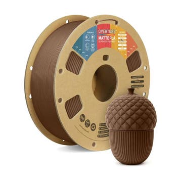 OVERTURE Matte PLA-filament, 1,75 mm, chocoladebruin, PLA..., Ophalen of Verzenden