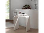 Veiling - Balmani Posa douchestoel Solid Surface wit mat, Huis en Inrichting, Nieuw