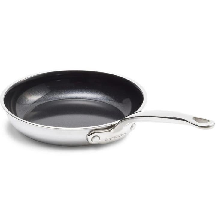 GreenPan Premiere Braadpan - Ø 20 cm - RVS, Maison & Meubles, Cuisine | Casseroles & Poêles, Envoi