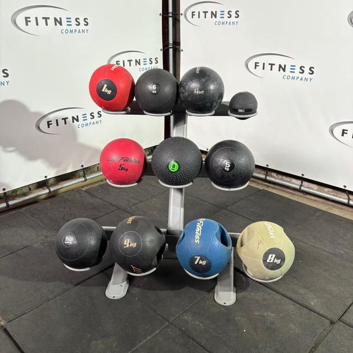 Ballen Rek - Incl. Medicijnballen, Sport en Fitness, Fitnessapparatuur, Overige typen, Ophalen of Verzenden