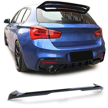 Dakspoiler Glans Zwart BMW 1 Serie F20 F21 B2913, Nieuw, Achter, BMW