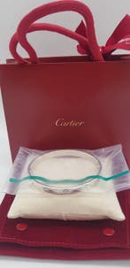 Cartier - Bracelet - Love - 18 carats Or blanc - Comme neuf, Handtassen en Accessoires