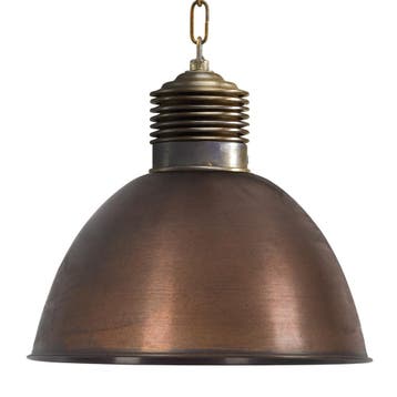 hanglampen Hanglamp Loft koper Binnenverlichting, Verzenden, Klassiek, Overige materialen, Nieuw