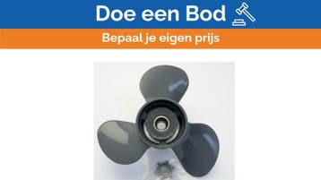 Bieden: Honda Outboard Propeller 13X19 Aluminium 3-Blade -, Watersport en Boten, Ophalen of Verzenden, Nieuw