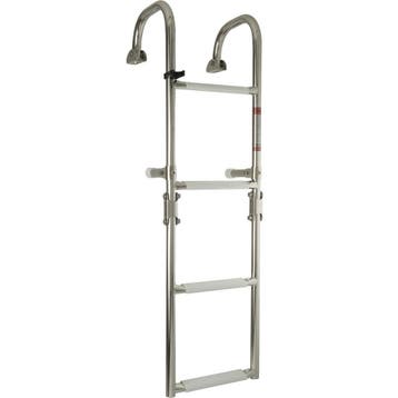 Opvouwbare Zwemtrap Rvs 4 Treden 92x26cm, Watersport en Boten, Bootonderdelen, Ophalen of Verzenden, Nieuw