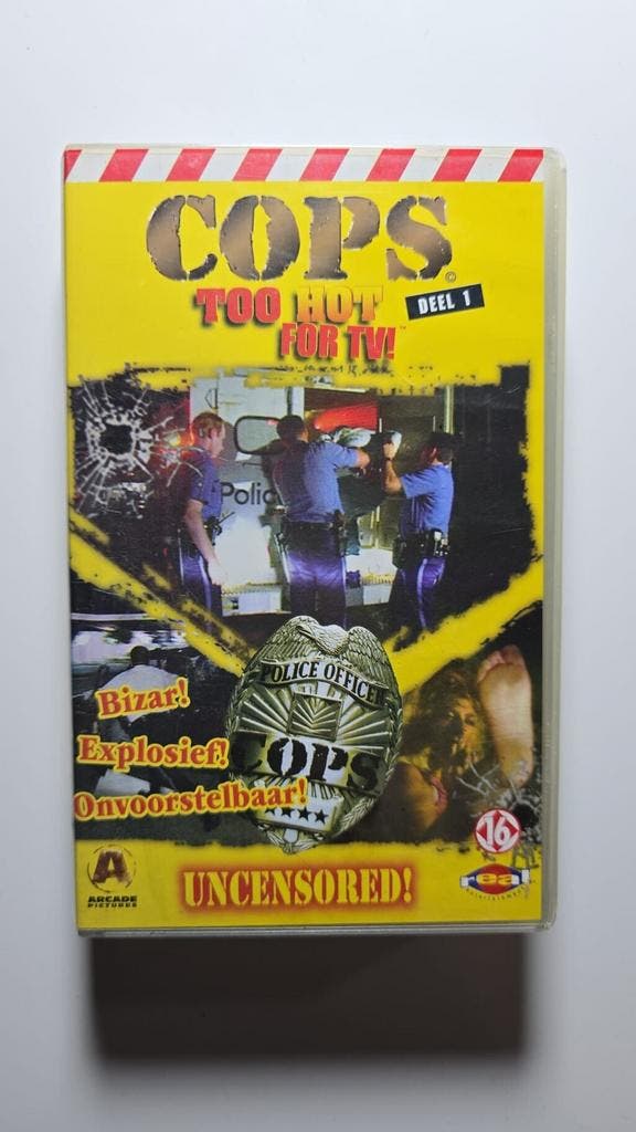 COPS: TOO HOT FOR TV! PART 1 (VHS), CD & DVD, VHS | Film