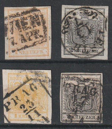 Oostenrijk 1850/1918 - Oostenrijkse een uitgebreide, Postzegels en Munten, Gestempeld