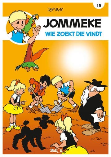 Wie zoekt die vindt / Jommeke strip - nieuwe look / 19, Verzenden
