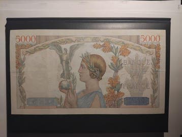 Frankrijk. - 5000 Francs - 08/10/1942 - Fayette 46-42, Postzegels en Munten