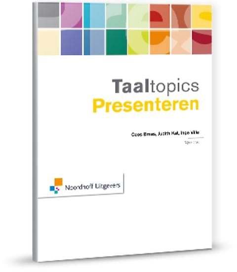 Taaltopics Presenteren / Vast Boek / Noordhoff 9789001885656, Boeken, Economie, Management en Marketing, Zo goed als nieuw, Verzenden