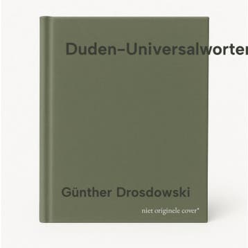 Duden-Universalworterbuch 9783411021765 Günther Drosdowski, Boeken, Verzenden, Gelezen, Günther Drosdowski