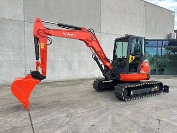 Veiling: Rupsgraafmachine Kubota KX155-3SZ Diesel 28.8kW 201, Articles professionnels, Ophalen