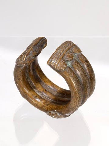 Dogon-armband – Mali – brons/koperlegering (Zonder