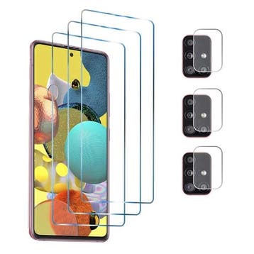 Samsung Galaxy A53 (5G) - 6 in 1 Bescherming - 3x Screen, Telecommunicatie, Verzenden, Nieuw