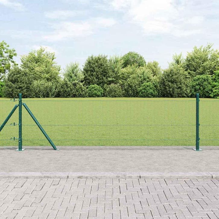 vidaXL Hekpaal. Groen, Jardin & Terrasse, Clôtures de jardin, Envoi