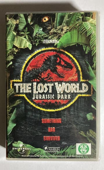 THE LOST WORLD: JURASSIC PARK (VHS), Gebruikt