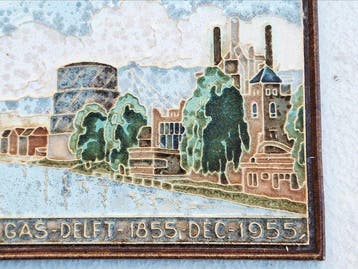 Carreau - De Porceleyne Fles, Delft - 1955 - Gasfabriek