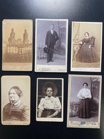 Leopold Bude, Nikolaus Kuss, etc. - 22 CDV Fotografien aus, TV, Hi-fi & Vidéo