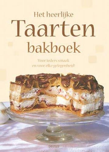 Het heerlijke taarten bakboek 9789044712155, Verzenden