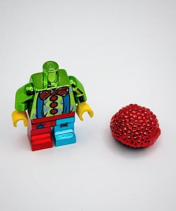 Lego Minifiguur - DC Comics, Racers - Chrome Red Gold Clown, Nieuw