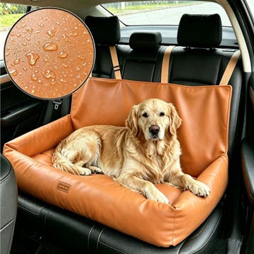 Hondenmand auto - Autostoel hond - 92x52x47 - Oranje - Noble, Dieren en Toebehoren, Verzenden, Nieuw