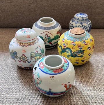 Gemberpot (5) - Porselein, Antiek en Kunst