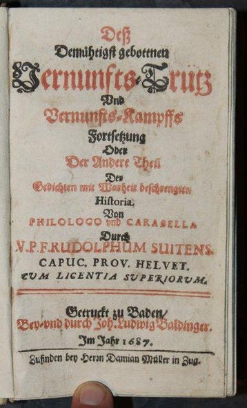 Ludwig Baldinge - Dess demüthigst gebottnen Vernunfts-Trutz