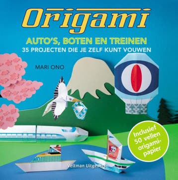 Origami autos, boten en treinen 9789048311521 Mari Ono, Verzenden, Mari Ono